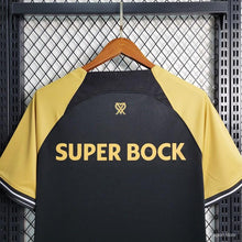 Load image into Gallery viewer, Sporting Lisbon Third Black Cristiano Ronaldo Jersey 23-24