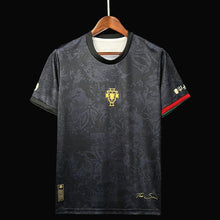 Load image into Gallery viewer, 2023 Portugal Black Comma Football THE SIU Ronaldo JERSEY