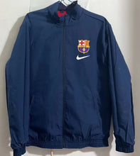 Load image into Gallery viewer, FC Barcelona Windbreaker Reversable