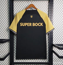 Load image into Gallery viewer, Sporting Lisbon Third Black Cristiano Ronaldo Jersey 23-24