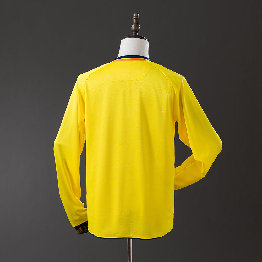 Barcelona 2008/09 Away Retro Jersey Long sleeve