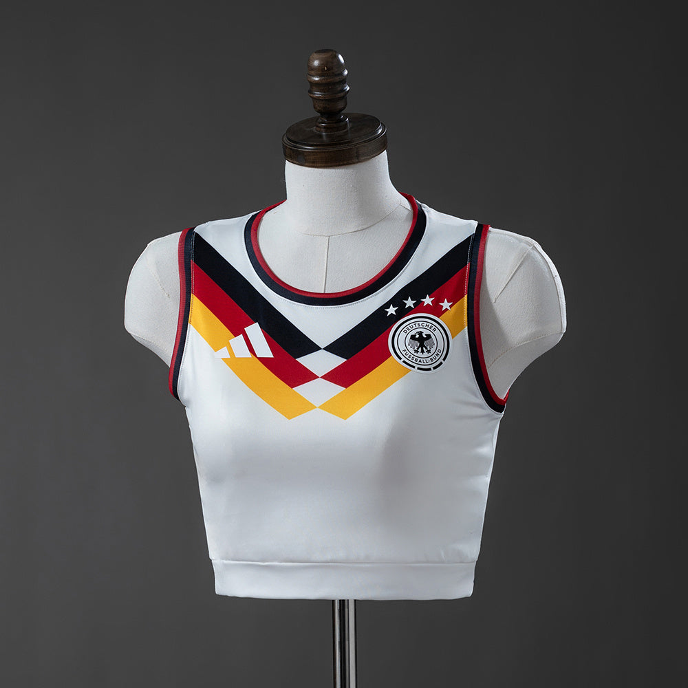 Germany 2026 Women's Crop Tank Top Jersey