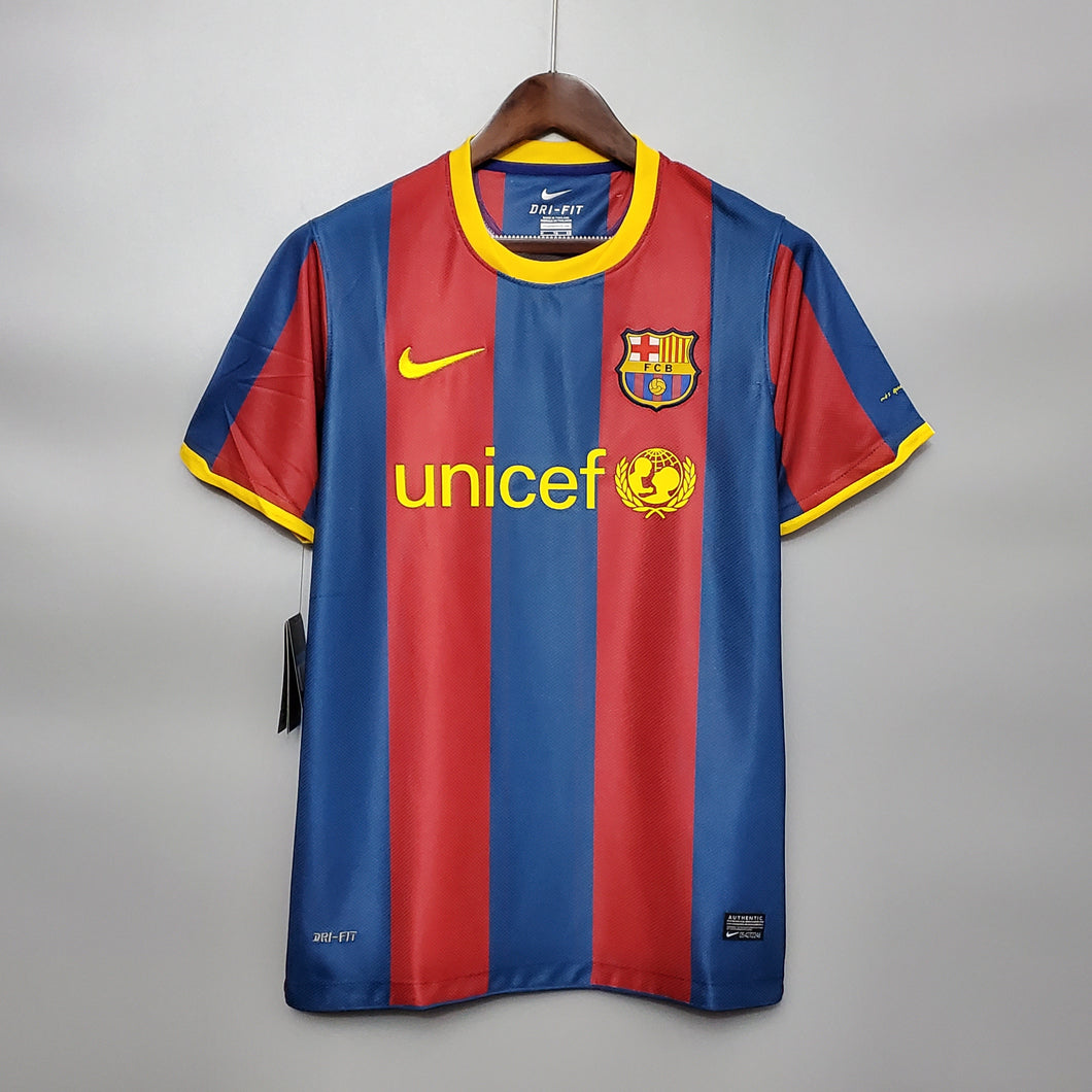 FC Barcelona Home 2010-11 Retro Kit