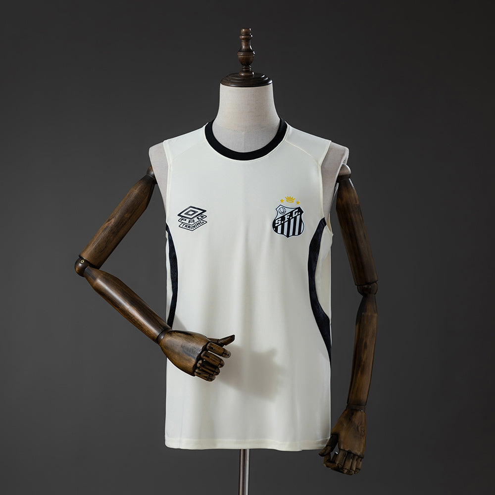 Santos 2026/27 Training Vest Beige
