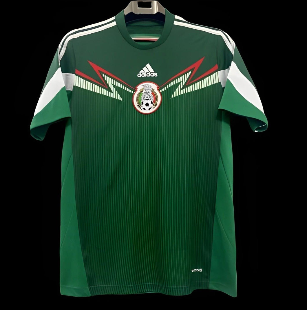 Retro 2014 Mexico Home Jersey