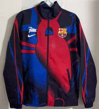 Load image into Gallery viewer, FC Barcelona Windbreaker Reversable
