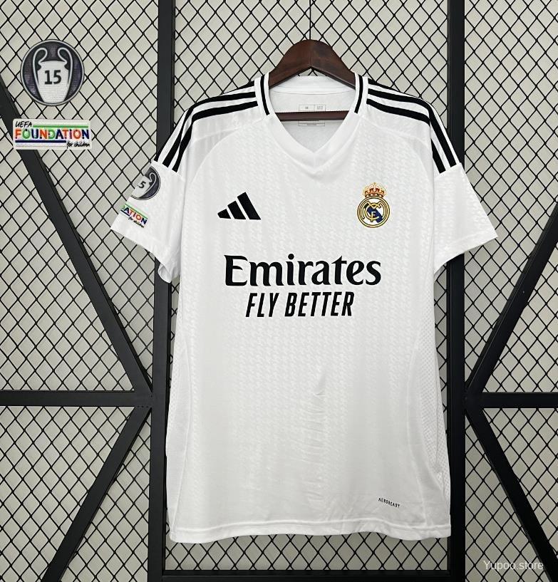 Real Madrid Home Jersey  2024/25 EARLY DROP!