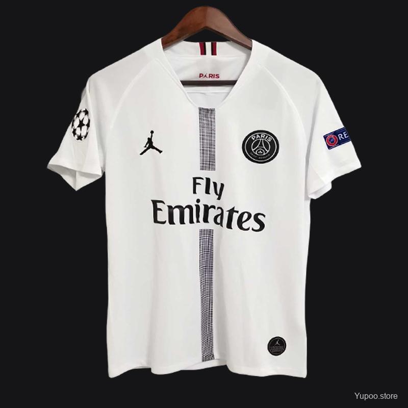 Retro 18/19 PSG Away White Kit