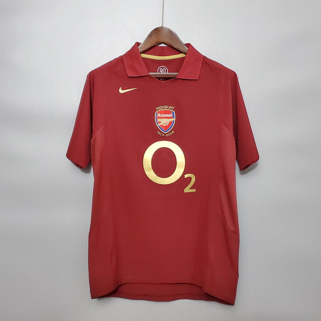 Arsenal Home 2005-06 Retro Kit