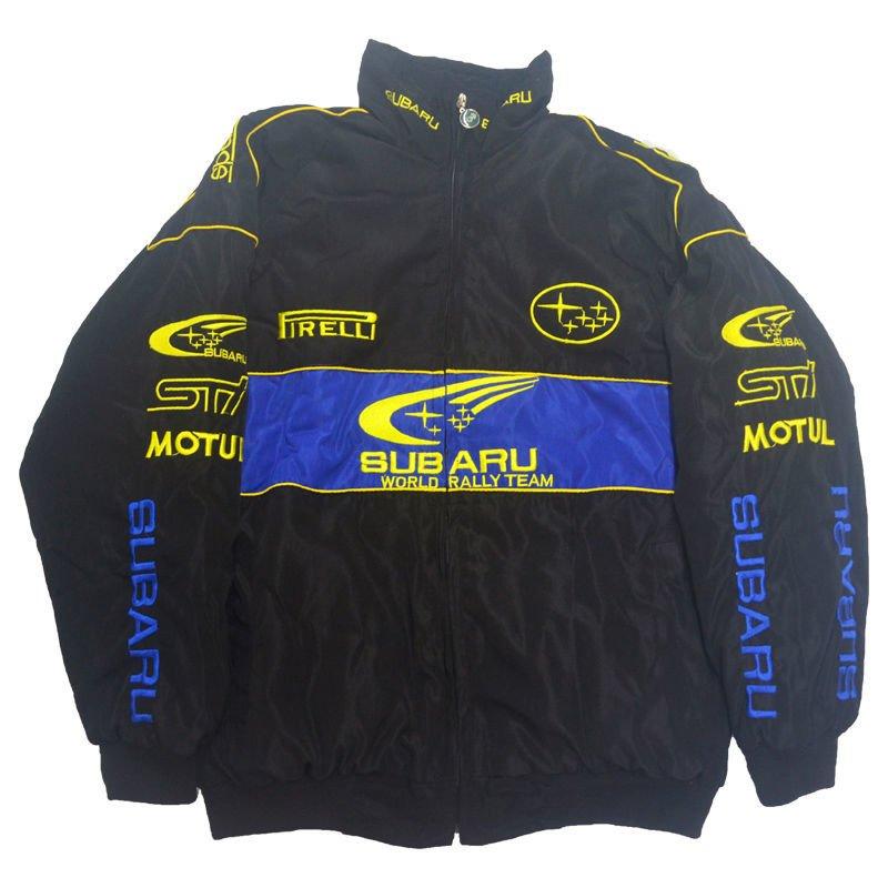 Vintage Subaru STI World Rally Team WRC Racing Jacket