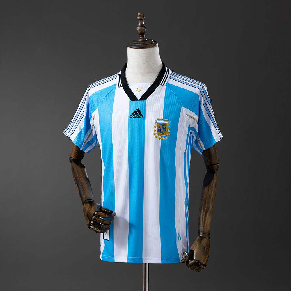 Argentina 1998 Home Retro Jersey