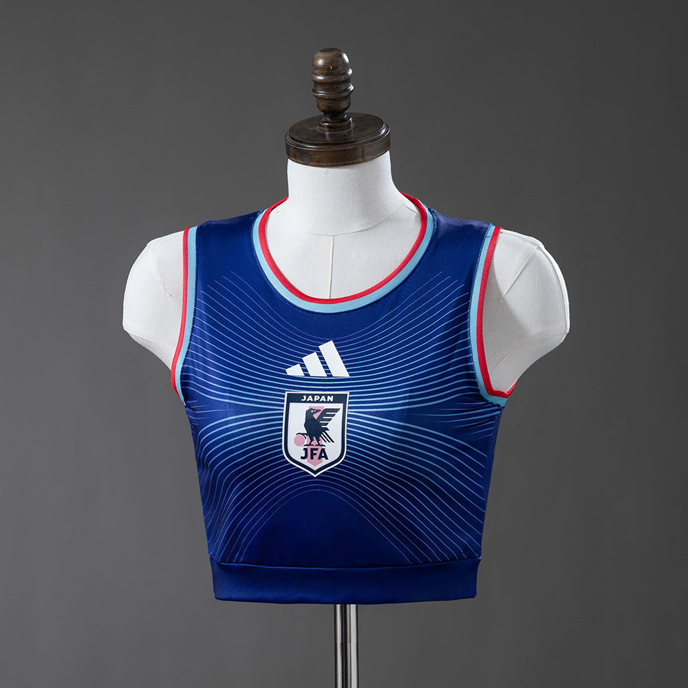 Japan 2026 Women's Crop Tank Top Jersey