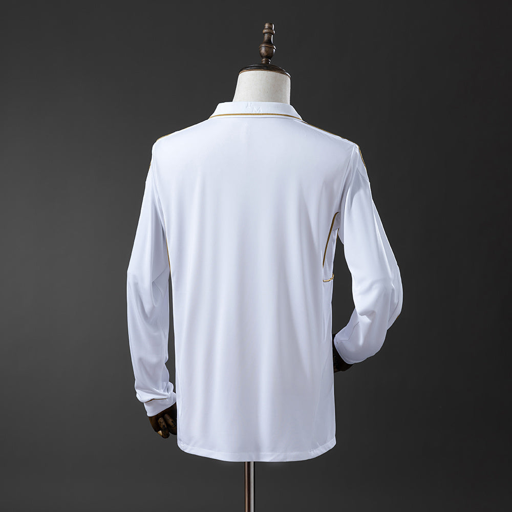 Real Madrid 2011/12 Long Sleeve Home Retro Jersey