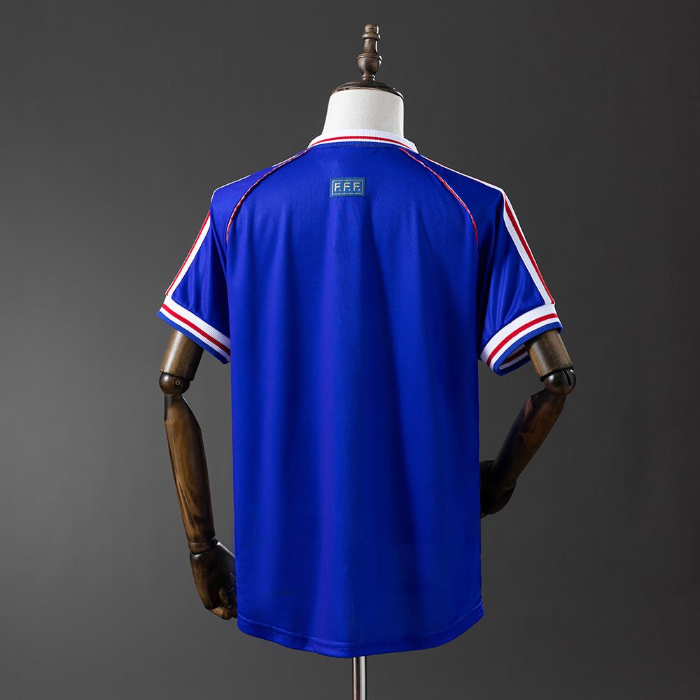 France 1998 Home Retro Jersey