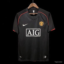 Load image into Gallery viewer, Retro 07/08 Manchester United Away Black Jersey
