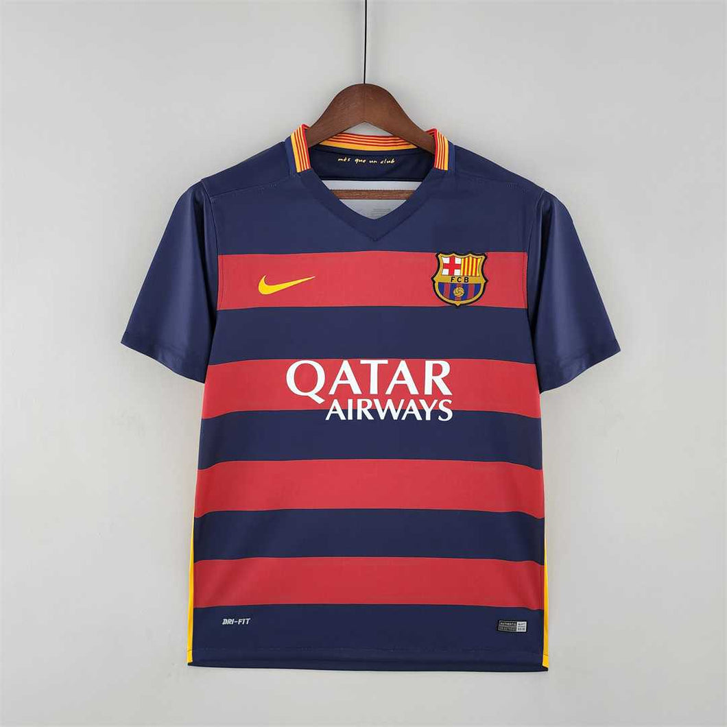 FC Barcelona 2015-16 Home Retro Jersey