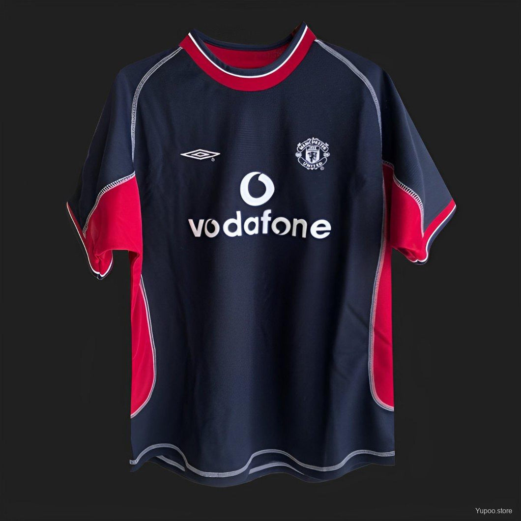 Retro 01/02 Manchester UTD Third Black Jersey