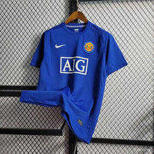 Load image into Gallery viewer, Retro 08/09 Manchester United Third Blue kit
