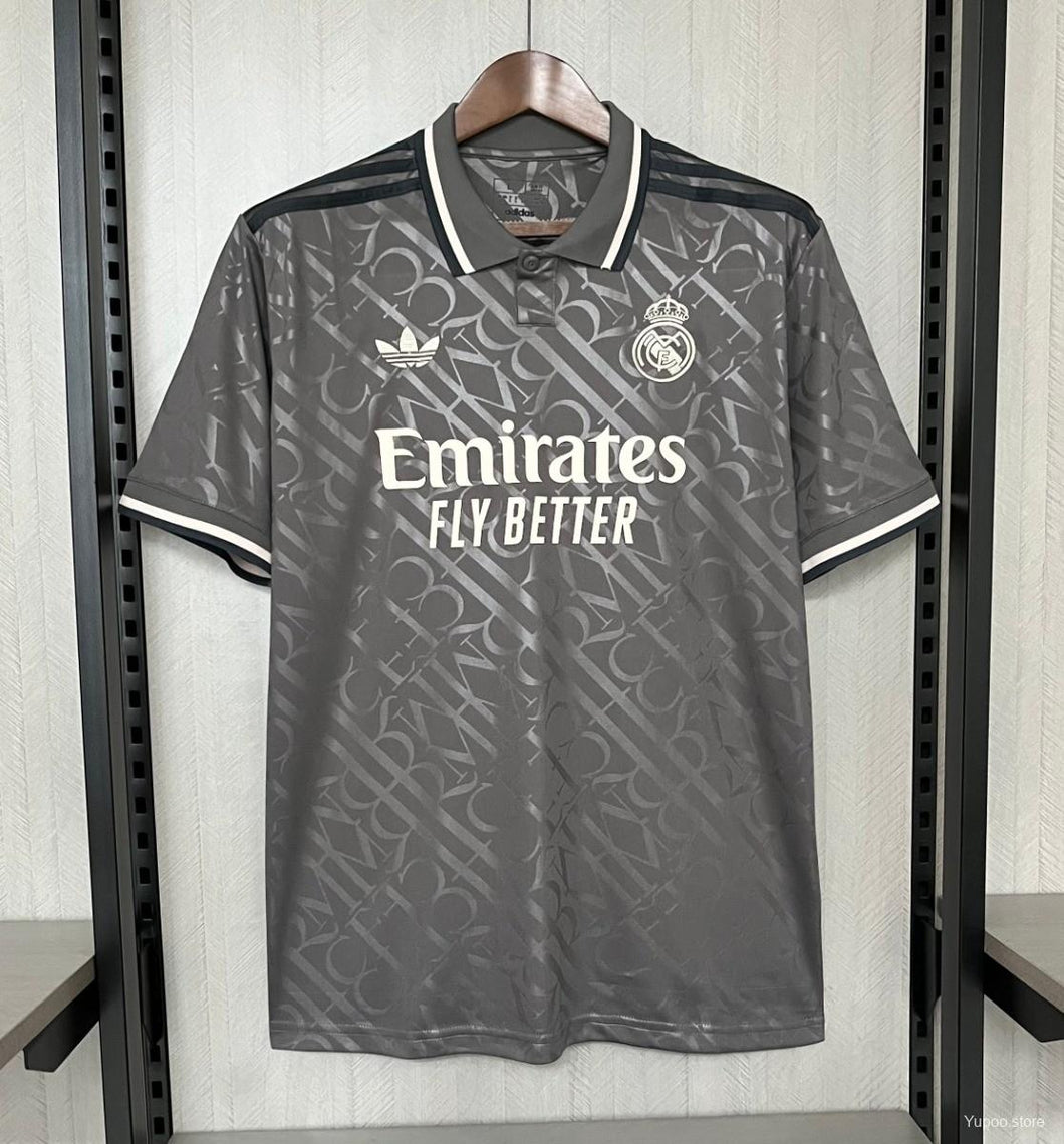 24/25 Real Madrid Third Black Jersey