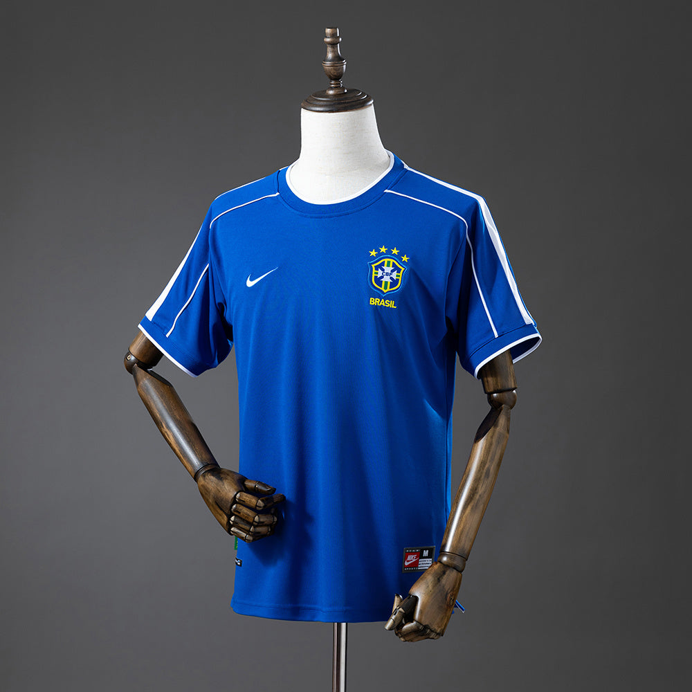 Brazil 1998 Away Retro Jersey
