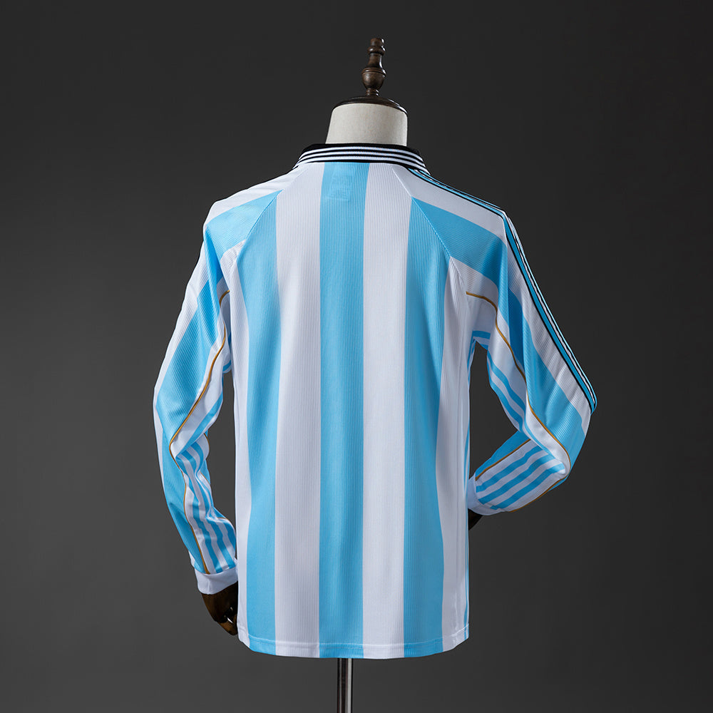 Argentina 1998 Home Retro Jersey