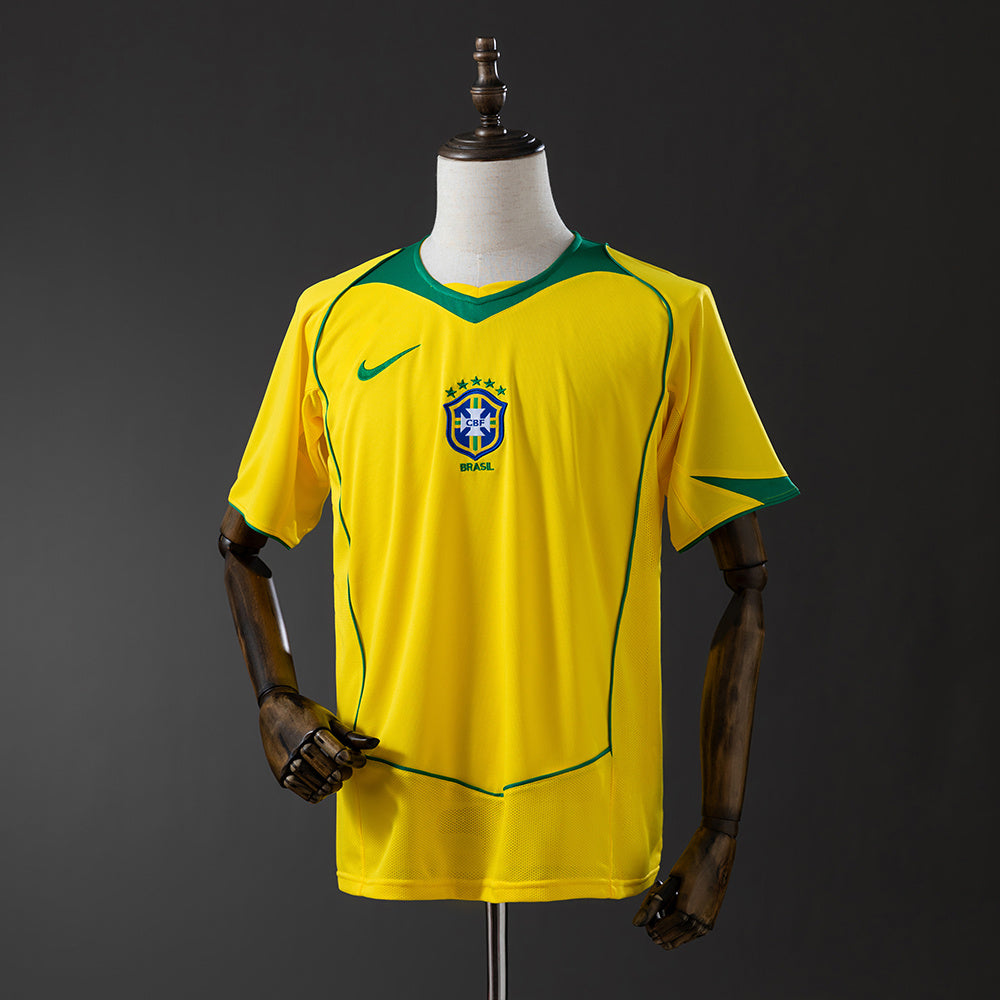 Brazil 2004/06 Home Retro Jersey