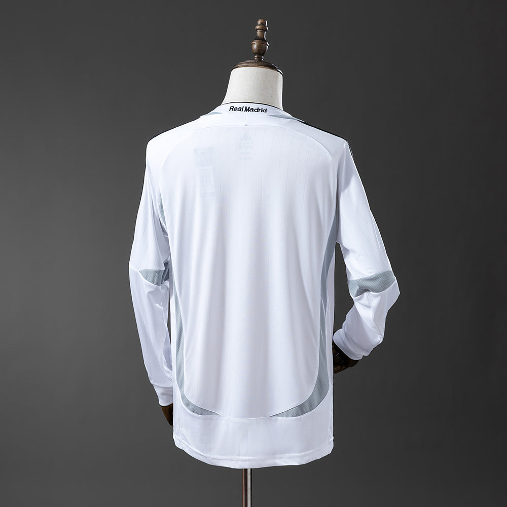Real Madrid 2006/07 Home Retro Jersey Long Sleeve