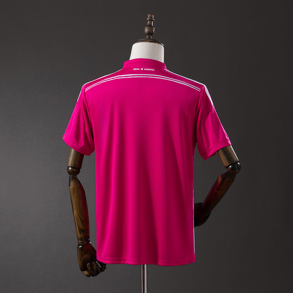 Real Madrid 2014/15 Away Pink Retro Jersey