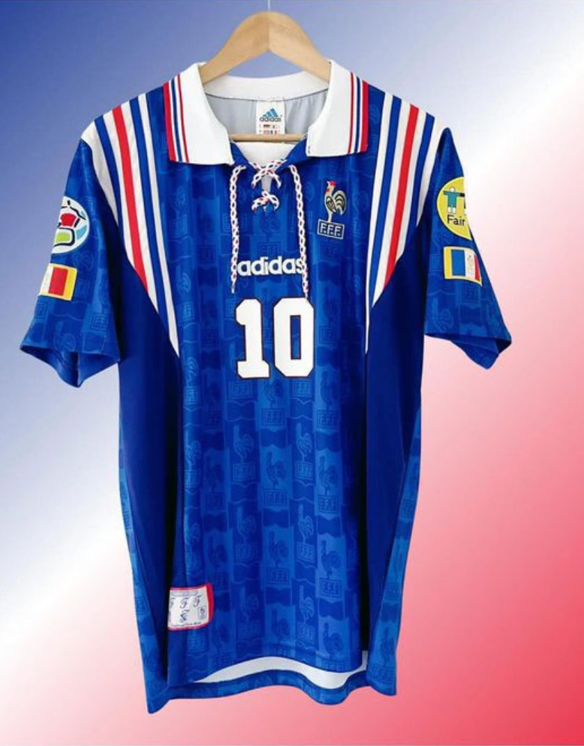 Retro France 1996 EUROS home kit