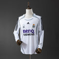 Real Madrid 2006/07 Home Retro Jersey Long Sleeve