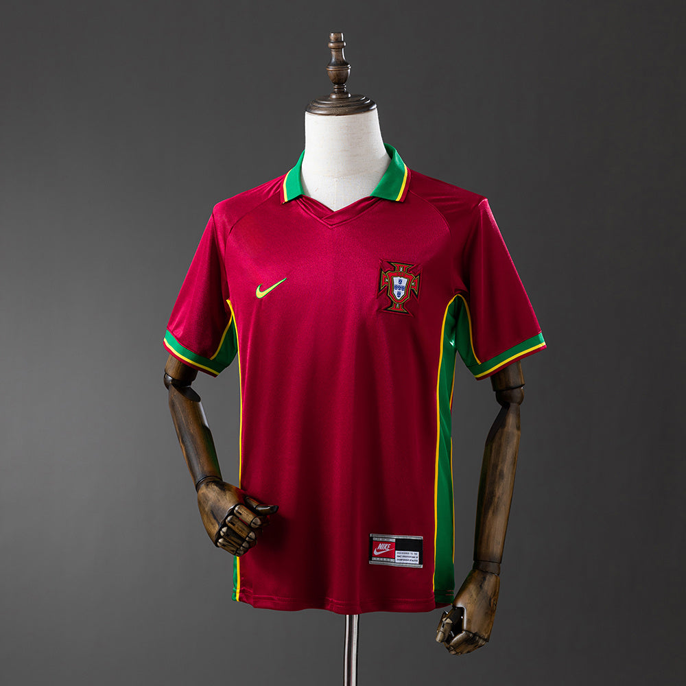 Portugal 1997/98 Home Retro Jersey