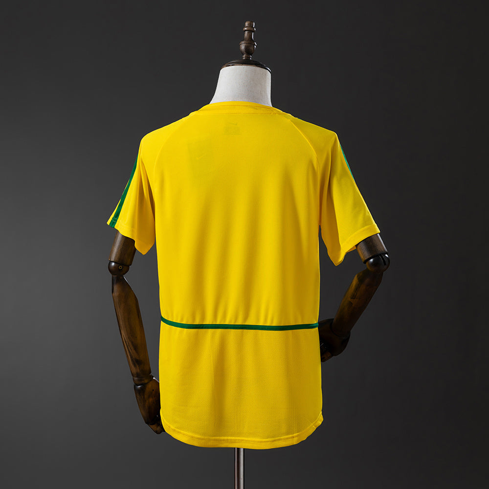 Brazil 2002 Home Retro Jersey
