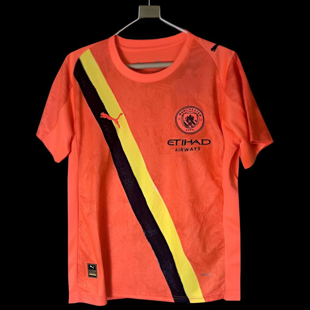 25/26 Manchester City Third Orange Jersey