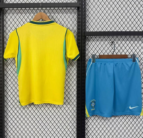 2026 Kids Brazil Home World Cup Jersey