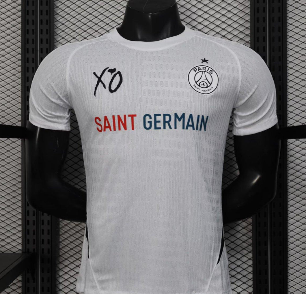 Player Version 25/26 PSG x XO WHITE Pre-Match Jersey