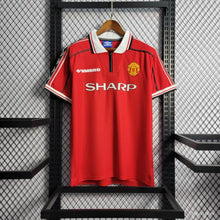 Load image into Gallery viewer, Retro 98-99 Manchester United Home Jersey
