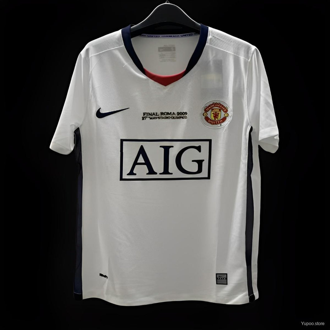 Retro 07/08 Manchester UTD Away White Jersey