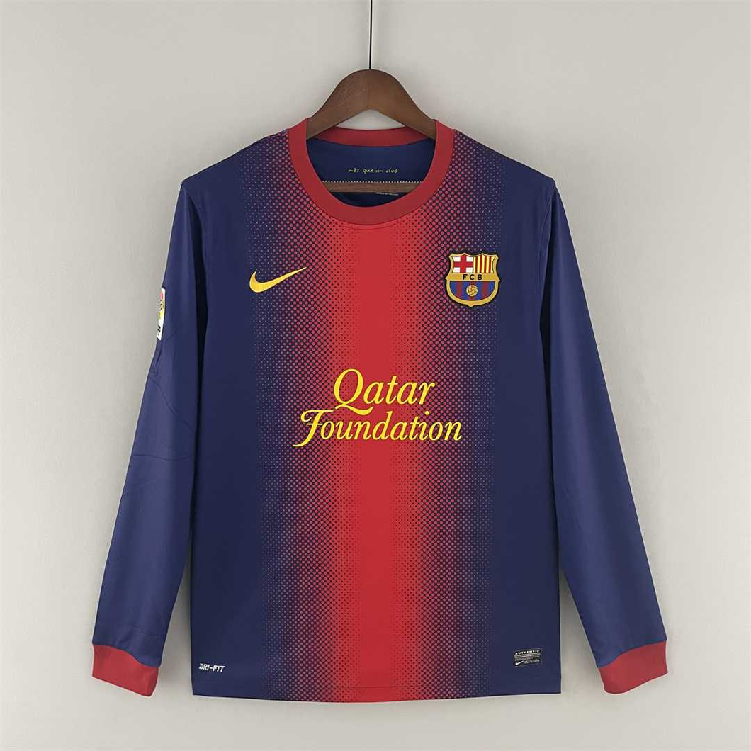 FC Barcelona 2012-13 Retro Long sleeve kit